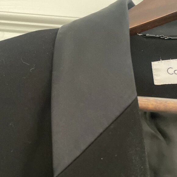 Women's Stunning Suit- Black Tuxedo Jacket & Dress Pants-Calvin Klein - Picture 10 of 13